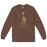 Chestnut baby giraffe Long Sleeve Tee - LillyAllenDesigns