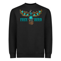 Black turquoise freebird Heavyweight Sweatshirt - RanaPortraitStore