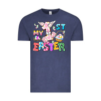 Vintage Denim My 1st Easter Vintage Tee - CowhideDigitalArt