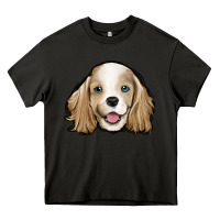 Asphalt cocker spaniel Heavy Core Tee - Jasminsmagicworld