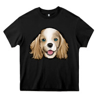 Black cocker spaniel Heavy Core Tee - Jasminsmagicworld