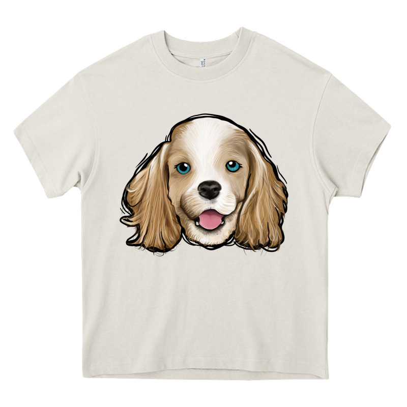 Cocker Spaniel Heavy Core Tee by Jasminsmagicworld | Teevron