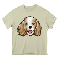 Mossy cocker spaniel Heavy Core Tee - Jasminsmagicworld