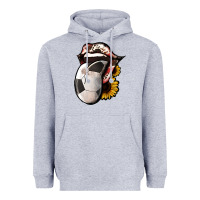Heather Grey Soccer Tongue Heavyweight Hoodie - Jasminsmagicworld