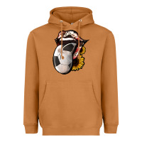Meerkat Soccer Tongue Heavyweight Hoodie - Jasminsmagicworld