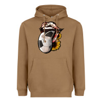 Toasted Coconut Soccer Tongue Heavyweight Hoodie - Jasminsmagicworld