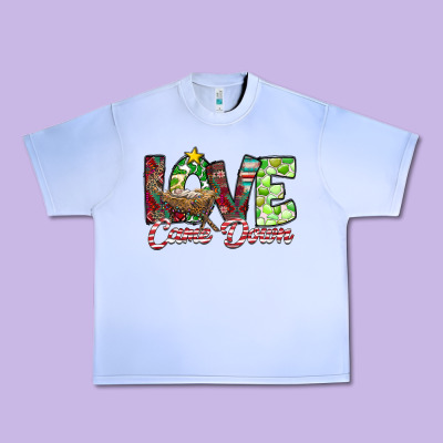Love Came Down Urban Heavy Tee Designed By Cowhidedigitalart