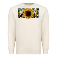 Sandshell Sunflower Cowhide Mom Premium Sweatshirt - Jasminsmagicworld