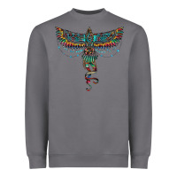 Storm aztec serape thunderbird Heavyweight Sweatshirt - RanaPortraitStore