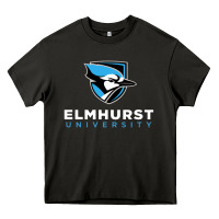 Asphalt elmhurst university Heavy Core Tee - linhVisuals