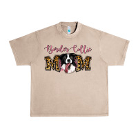 French Oak Border Collie Mom Urban Heavy Tee - Jasminsmagicworld