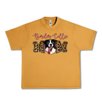 Peanut Butter Border Collie Mom Urban Heavy Tee - Jasminsmagicworld