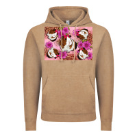 Vintage Coffee Guinea pig flowers Vintage Hoodie - Artiststas