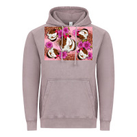 Vintage Zinc Guinea pig flowers Vintage Hoodie - Artiststas