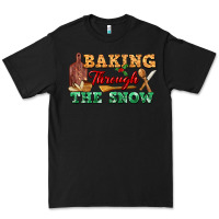 Black baking through the snow Premium Tee - FaDigitalArtStudio