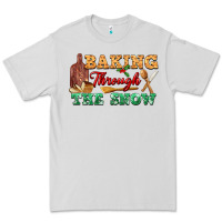Dove Grey baking through the snow Premium Tee - FaDigitalArtStudio