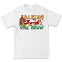 White baking through the snow Premium Tee - FaDigitalArtStudio