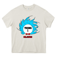 Cream thing 1 Heavy Core Tee - linhVisuals