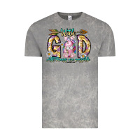 Cloud Rock With God All Things Are Possible Easter Day Vintage Tee - CowhideDigitalArt