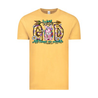 Vintage Mustard With God All Things Are Possible Easter Day Vintage Tee - CowhideDigitalArt