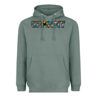 Sage granny cowhide sunflower Heavyweight Hoodie - Jasminsmagicworld