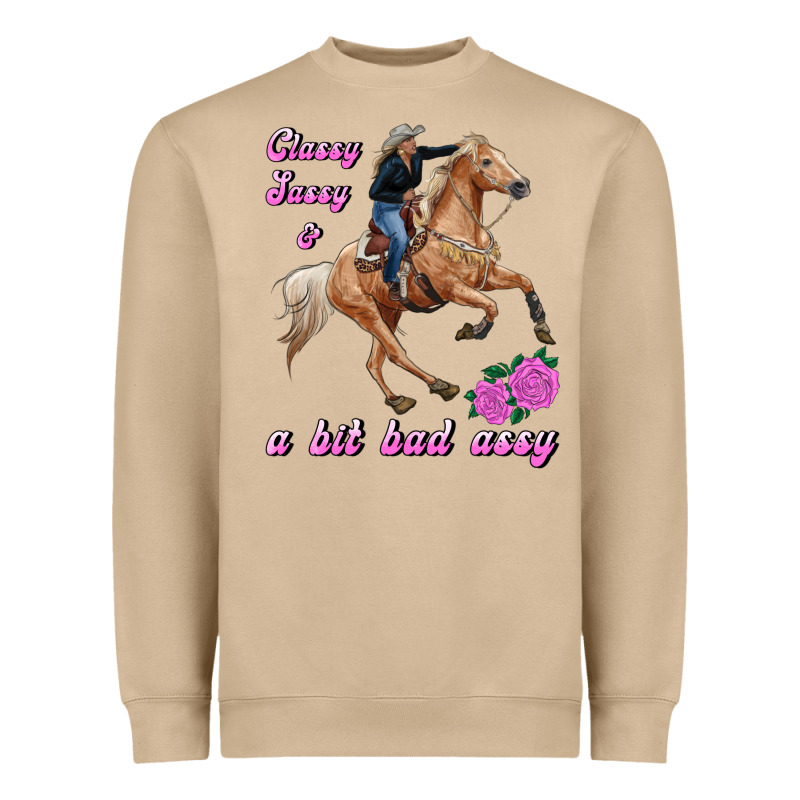 Classy Sassy & A Bit Bad Assy Heavyweight Sweatshirt by RanaPortraitStore | Teevron