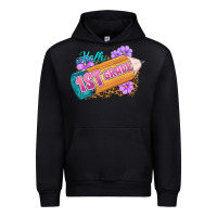 Black Hello 1st Grade Urban Hoodie - RanaPortraitStore