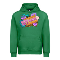 Emerald Hello 1st Grade Urban Hoodie - RanaPortraitStore