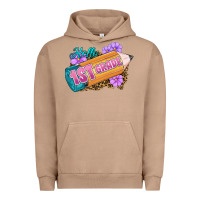 Pigment Burro Hello 1st Grade Urban Hoodie - RanaPortraitStore