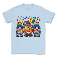 Dusty Blue lgbtq gnome Classic Tee - BarkalooDesign