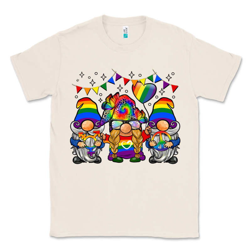 Lgbtq Gnome Classic Tee by BarkalooDesign | Teevron