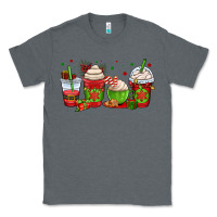 Charcoal Heather christmas coffee cups Classic Tee - OliviaCreatesArt