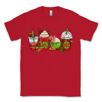 Red christmas coffee cups Classic Tee - OliviaCreatesArt