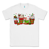 White christmas coffee cups Classic Tee - OliviaCreatesArt