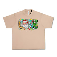Burro Love Santa Urban Heavy Tee - CowhideDigitalArt