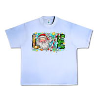 Grape Ice Love Santa Urban Heavy Tee - CowhideDigitalArt