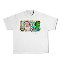 Lunar Rock Love Santa Urban Heavy Tee - CowhideDigitalArt
