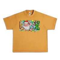 Peanut Butter Love Santa Urban Heavy Tee - CowhideDigitalArt