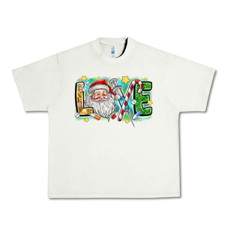 Love Santa Urban Heavy Tee by CowhideDigitalArt | Teevron