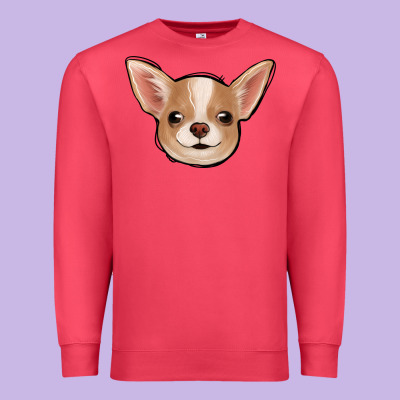 Chihuahua Premium Sweatshirt Designed By Jasminsmagicworld
