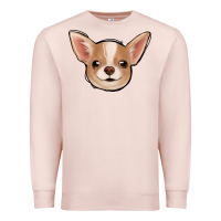 Pale Pink Chihuahua Premium Sweatshirt - Jasminsmagicworld