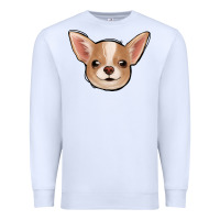 White Chihuahua Premium Sweatshirt - Jasminsmagicworld