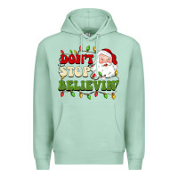 Seafoam don't stop believin Premium Hoodie - BarkalooDesign