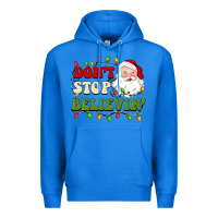 True Royal don't stop believin Premium Hoodie - BarkalooDesign