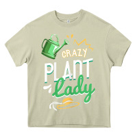 Mossy crazy plant lady gardener lover Heavy Core Tee - linhVisuals
