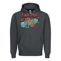 Smoke little miss second grade Zipper Hoodie - Jasminsmagicworld