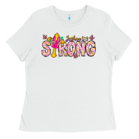 White joshua strong Ladies Tee - CowhideDigitalArt