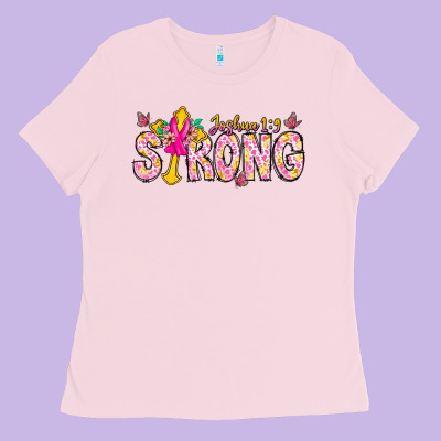 Joshua Strong Ladies Tee Designed By Cowhidedigitalart