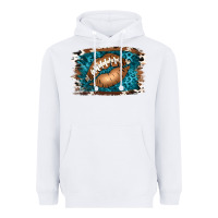 White Football Lips Heavyweight Hoodie - Jasminsmagicworld