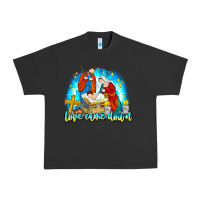 Pigment Black Love Came Down Urban Heavy Tee - CowhideDigitalArt